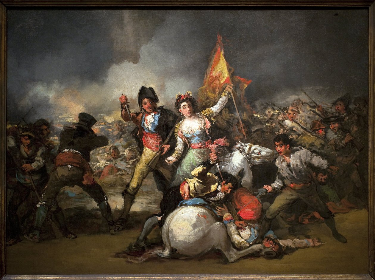 2 mei. (De opkomst van 2 mei) door Eugenio Luca y Velasquez