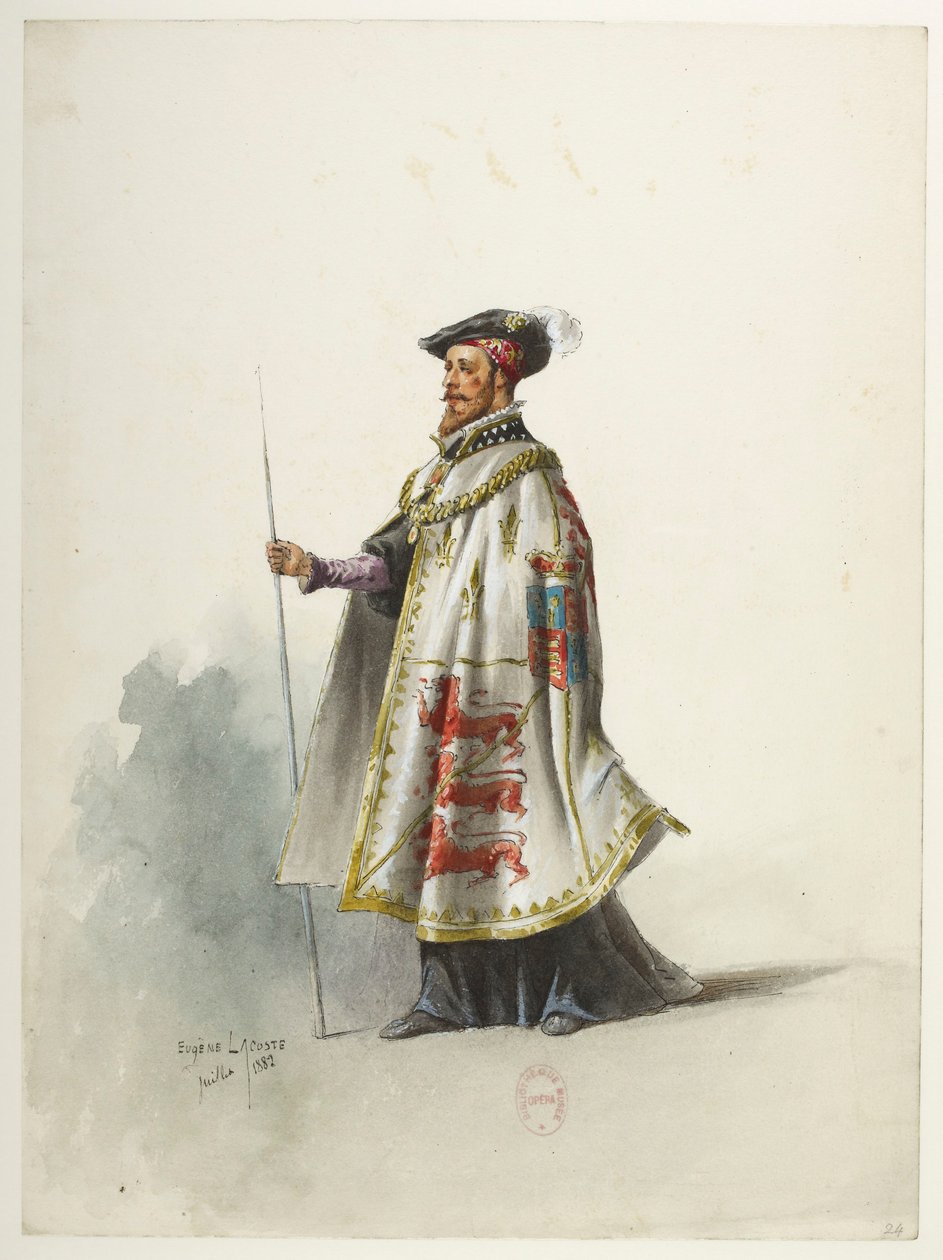 Saint-Saëns - Henry VIII door Eugene Lacoste