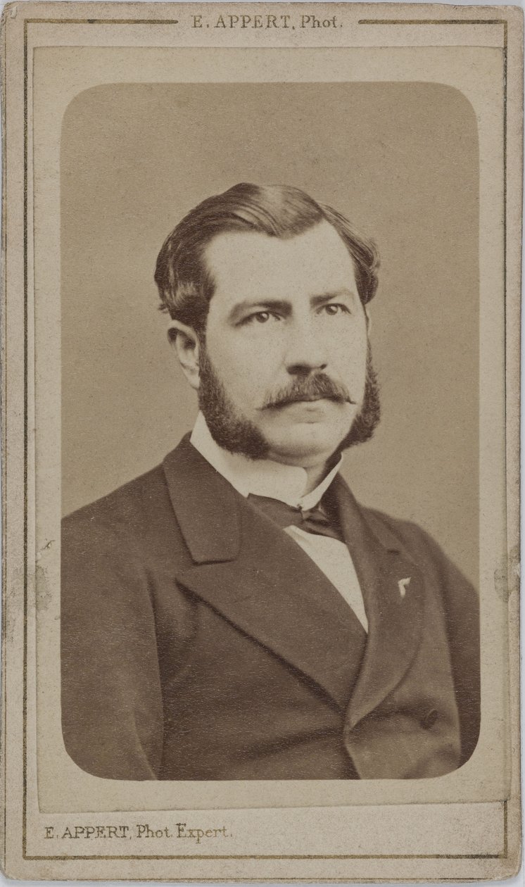 Portret van Léon Renault (1839-1933), politieprefect en politicus door Eugene Appert