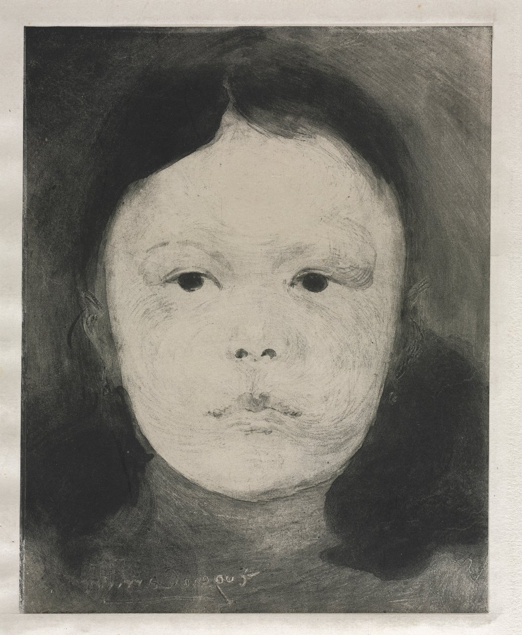 Marguerite Carrière, 1890 door Eugène Carrière