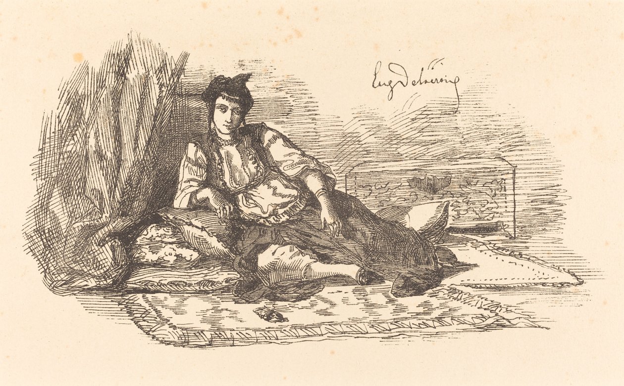 Joodse vrouw van Algiers Juive d