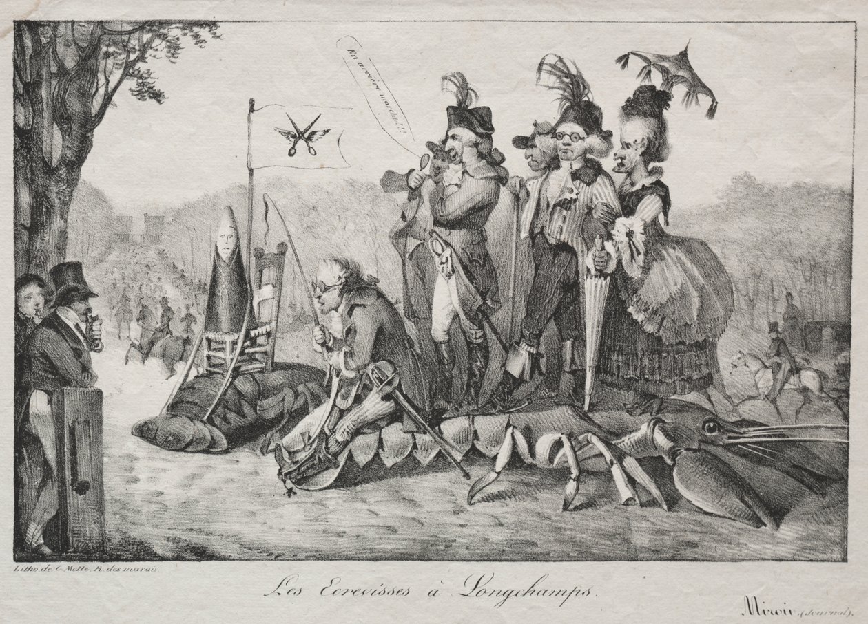 De Kreeft van Longchamps door Eugène Delacroix
