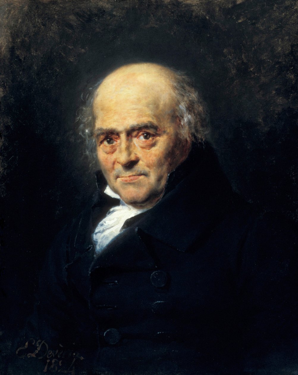 Portret van Monsieur Couche door Eugene Deveria