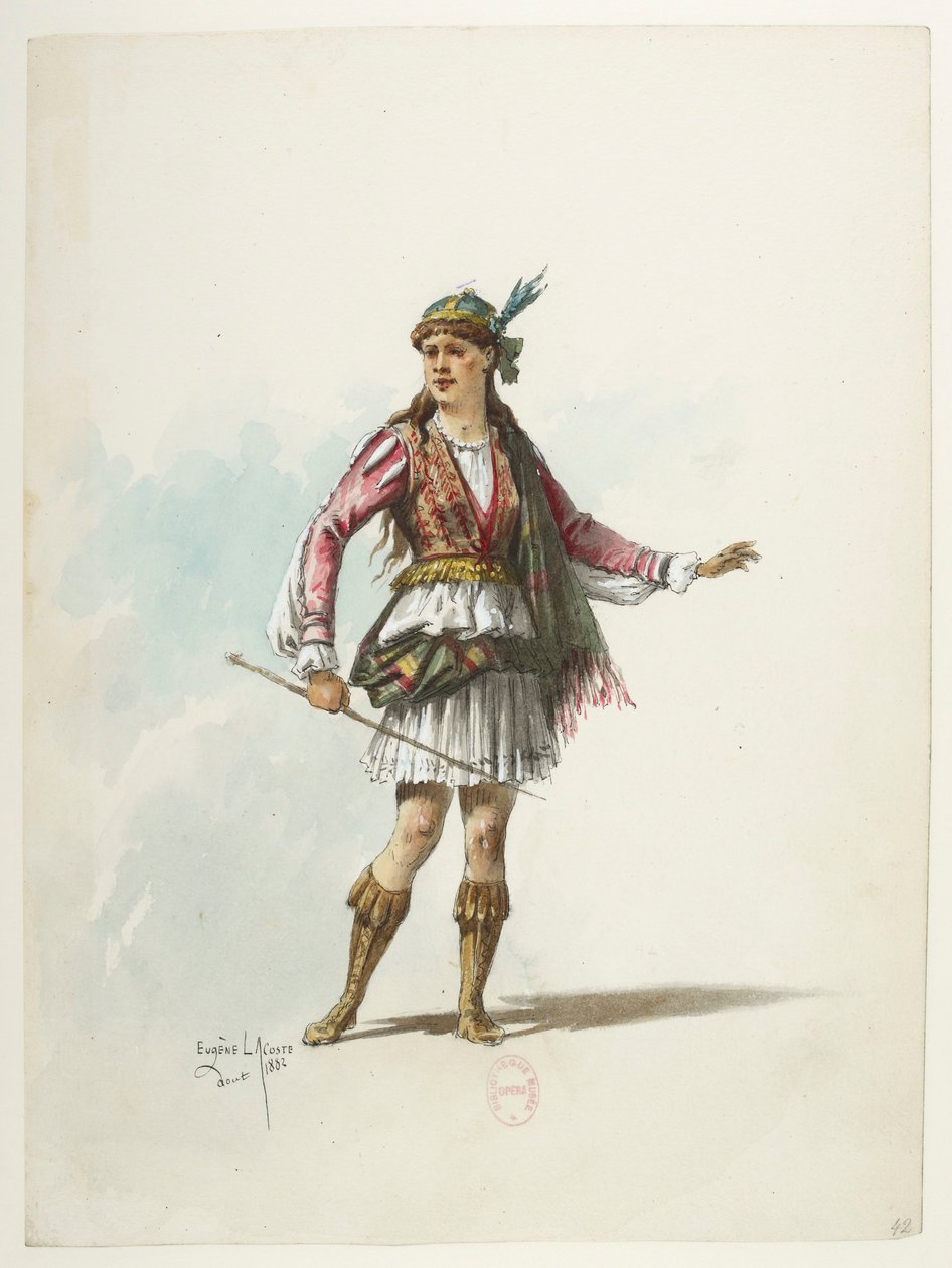 Saint-Saëns - Henry VIII - Kostuumontwerpen - Lacoste - 42. Kostuum door Eugene Lacoste