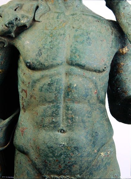 Torso van een Jeugdige Hercules (verguld brons) door European European