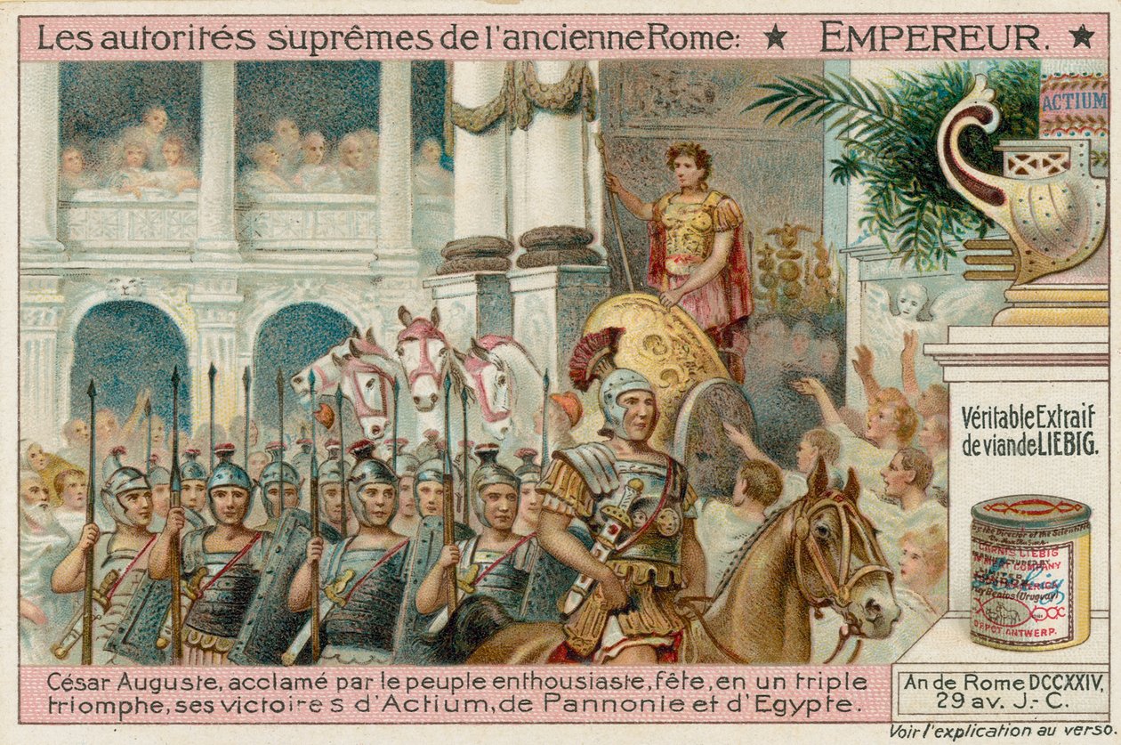 Keizer, Caesar Augustus door European School
