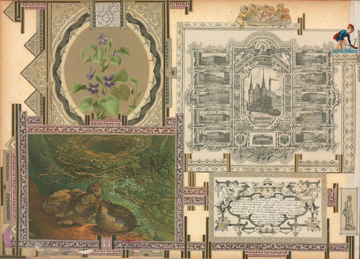 Pagina uit Sammelsurium Deel III (gedrukt materiaal) door European School
