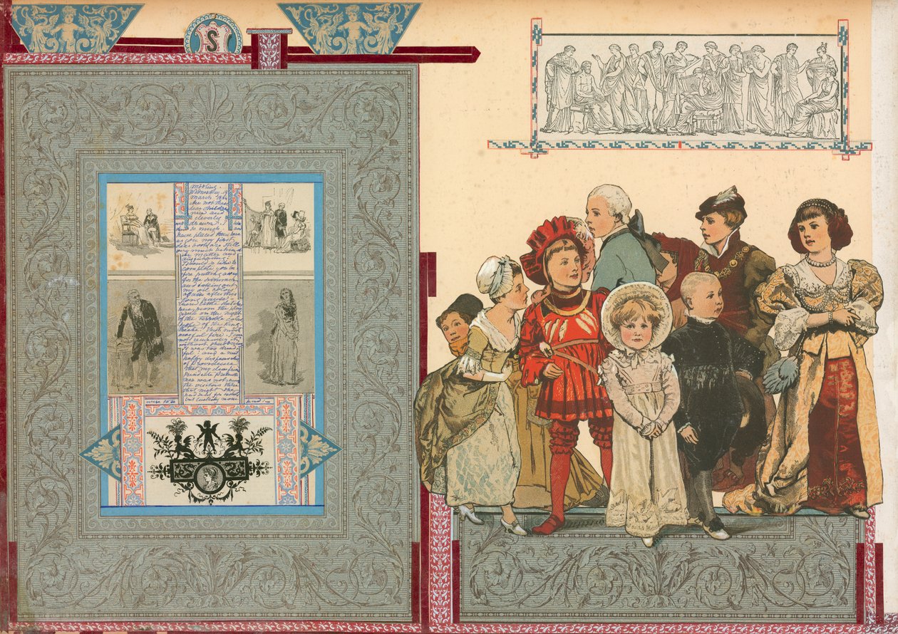 Pagina uit Sammelsurium Deel III (gedrukt materiaal) door European School