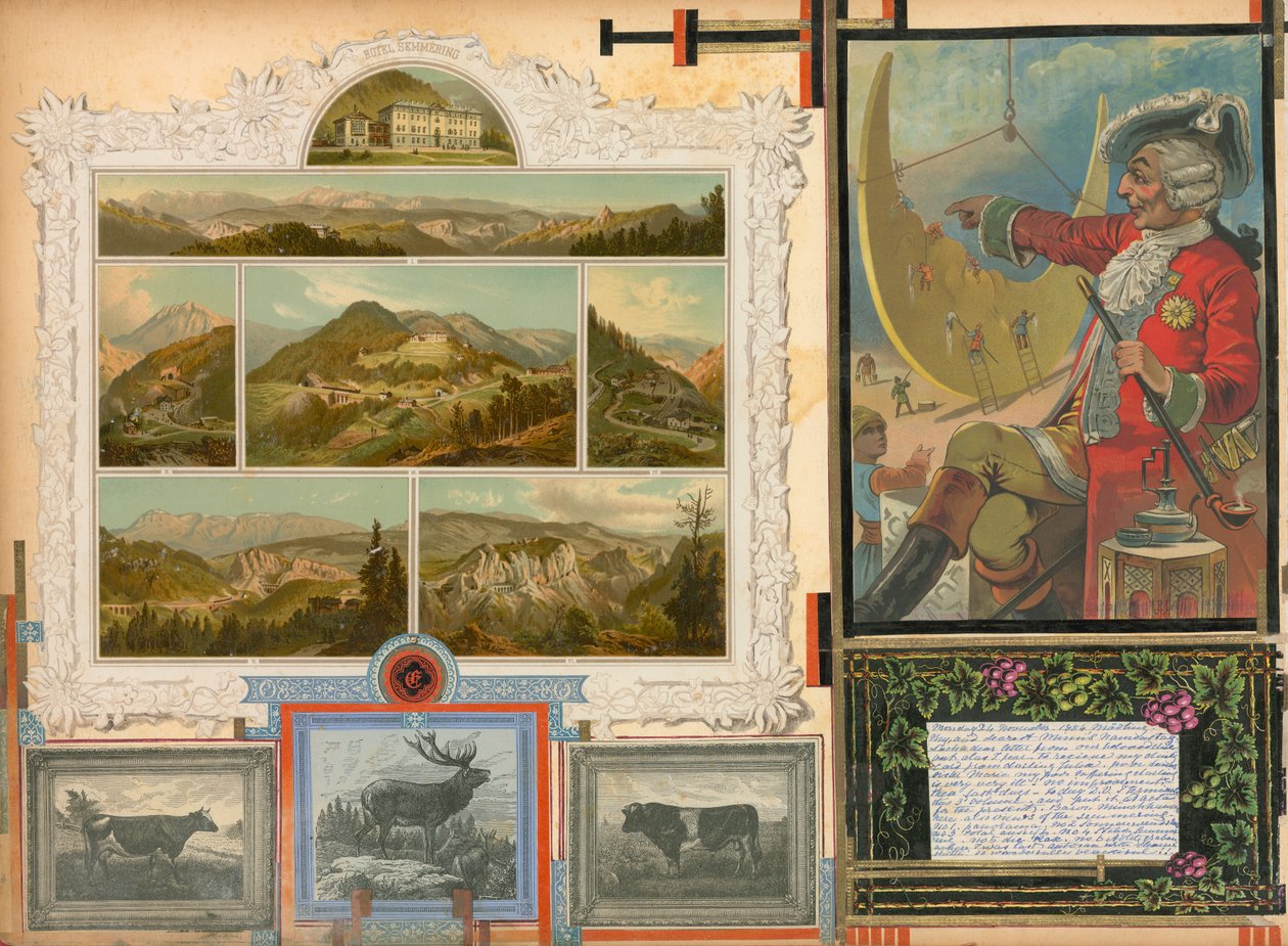 Pagina uit Sammelsurium Deel III (gedrukt materiaal) door European School