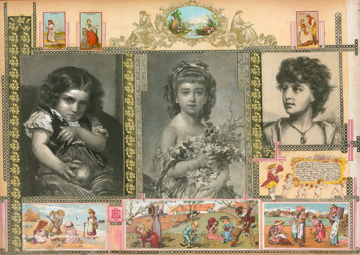 Pagina uit Sammelsurium Deel III (gedrukt materiaal) door European School