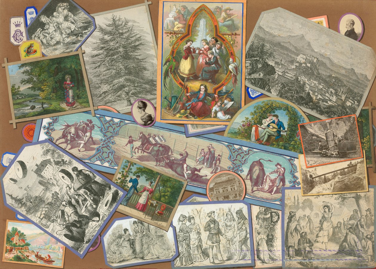 Pagina uit Sammelsurium Deel III (gedrukt materiaal) door European School