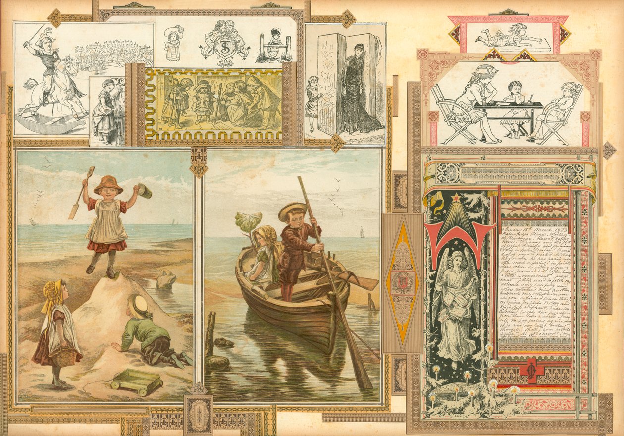 Pagina uit Sammelsurium Deel II (gedrukt materiaal) door European School