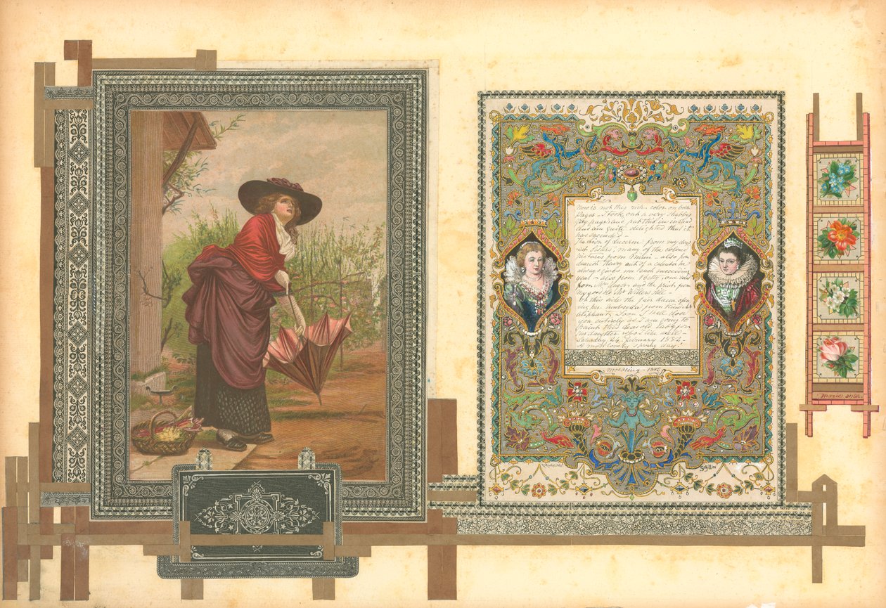 Pagina uit Sammelsurium Deel II (gedrukt materiaal) door European School