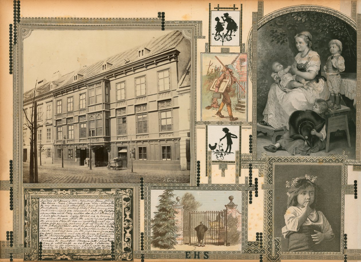 Pagina uit Sammelsurium Deel IV (gedrukt materiaal) door European School