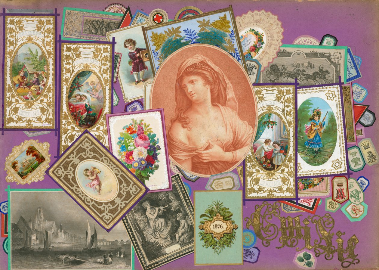 Pagina uit Sammelsurium Deel IV (gedrukt materiaal) door European School