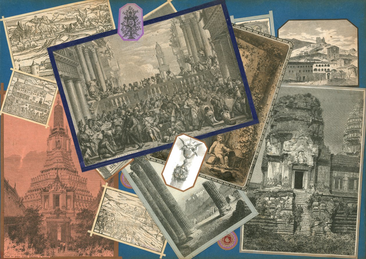 Pagina uit Sammelsurium Deel IV (gedrukt materiaal) door European School