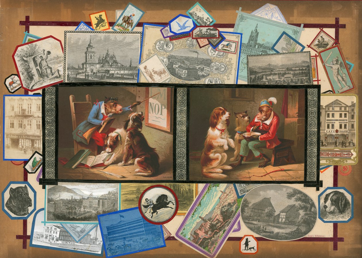 Pagina uit Sammelsurium Deel IV (gedrukt materiaal) door European School