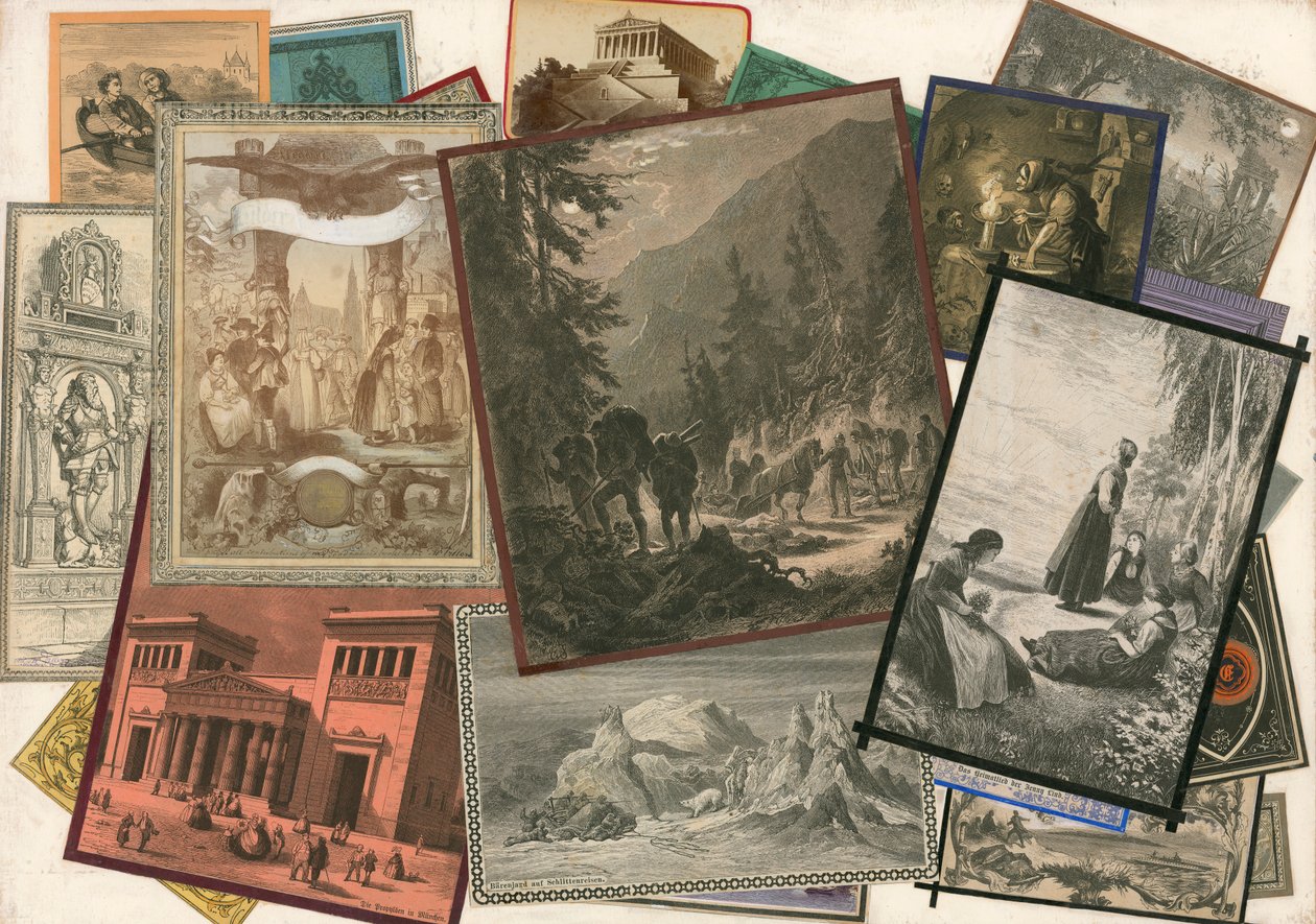 Pagina uit Sammelsurium Deel IV (gedrukt materiaal) door European School