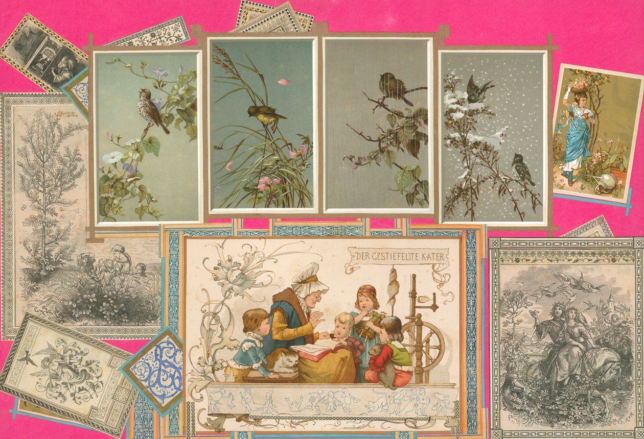 Pagina uit Sammelsurium Deel IX (gedrukt materiaal) door European School