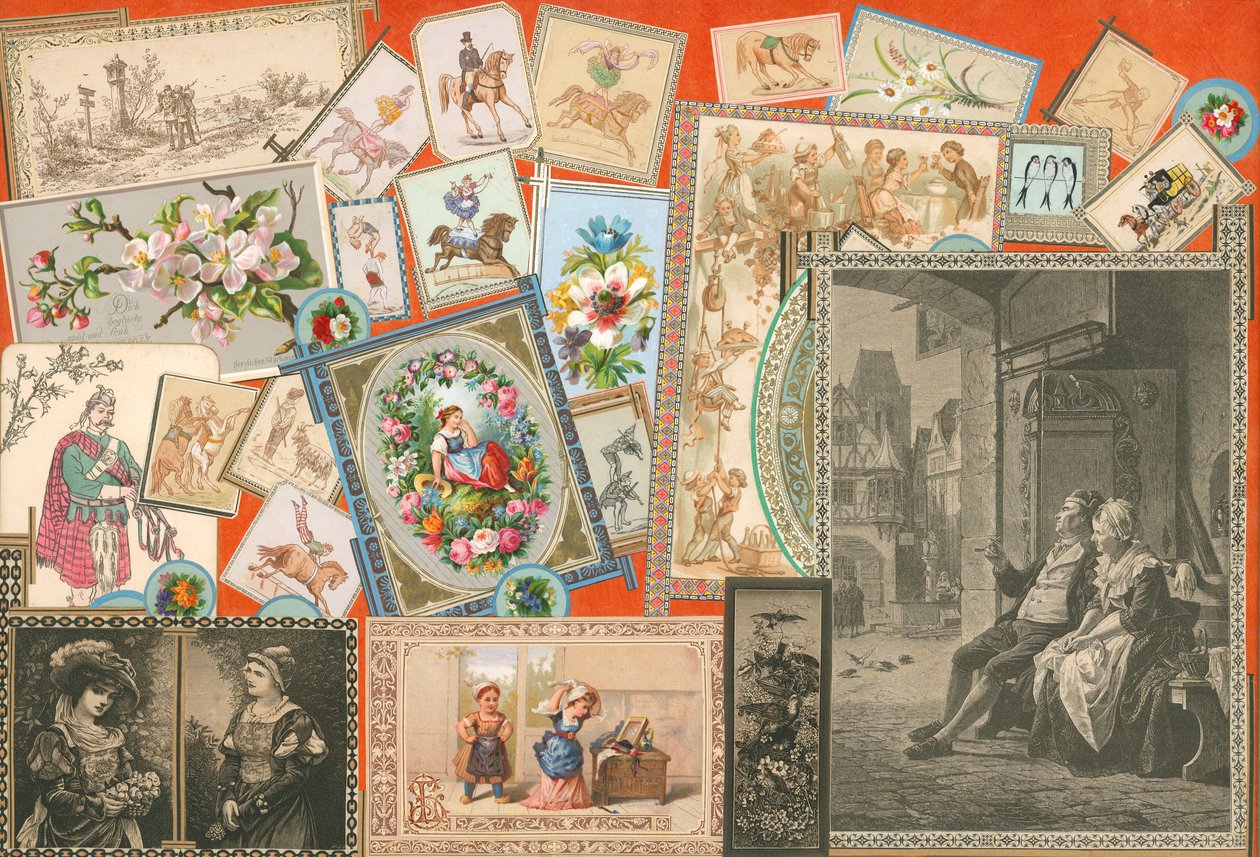 Pagina uit Sammelsurium Deel IX (gedrukt materiaal) door European School