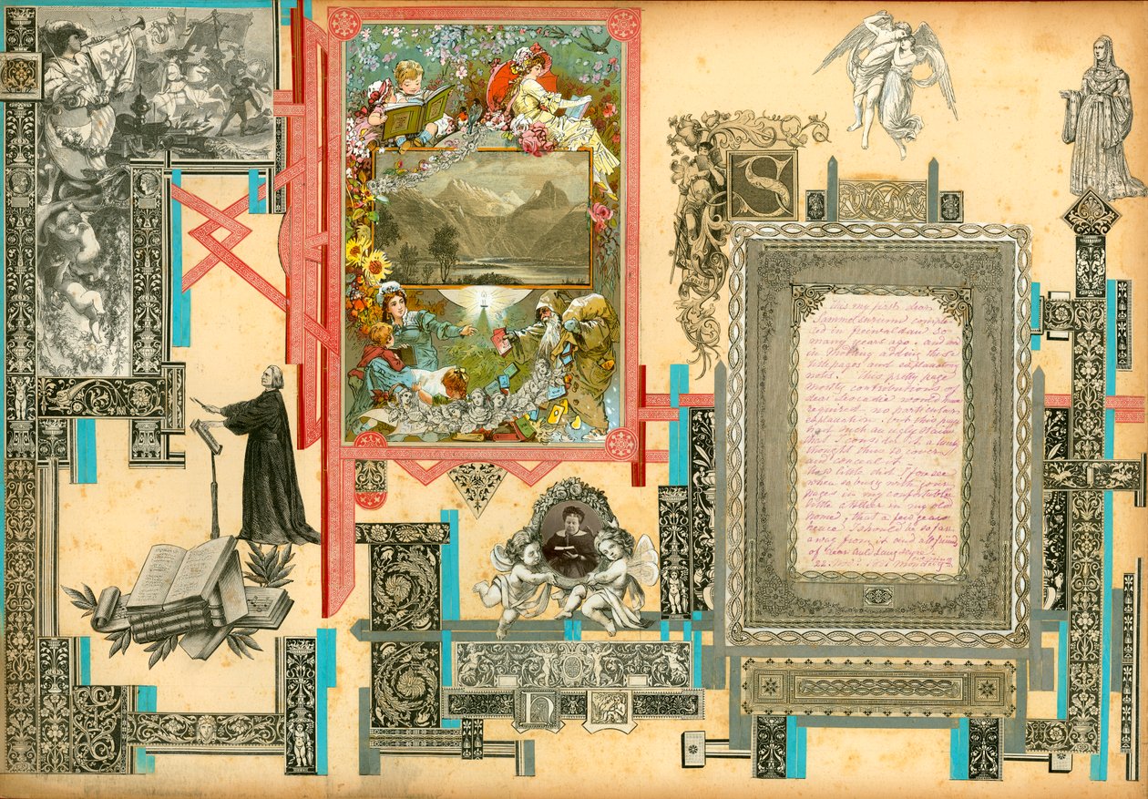 Pagina uit Sammelsurium Deel I (gedrukt materiaal) door European School