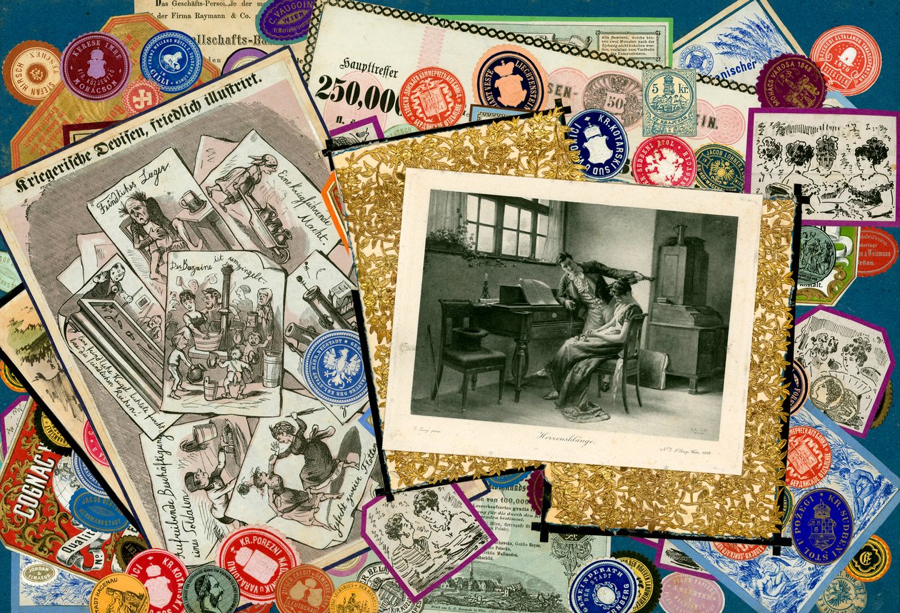 Pagina uit Sammelsurium Deel I (gedrukt materiaal) door European School