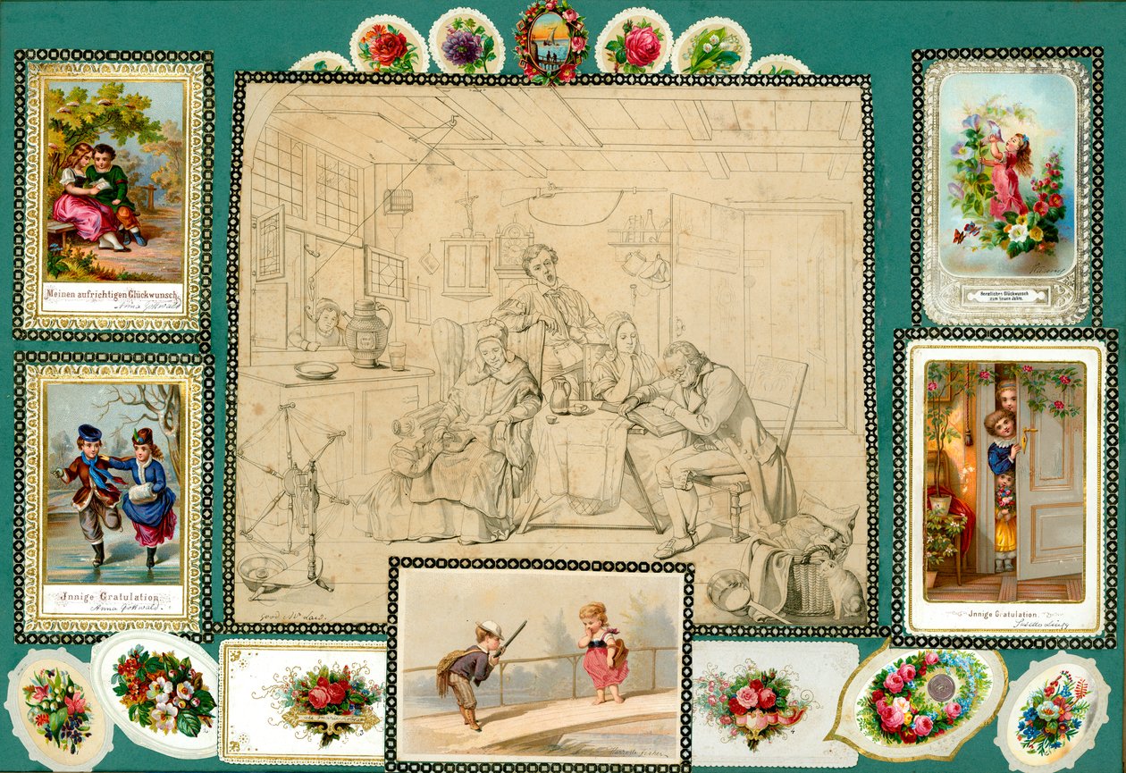 Pagina uit Sammelsurium Deel I (gedrukt materiaal) door European School