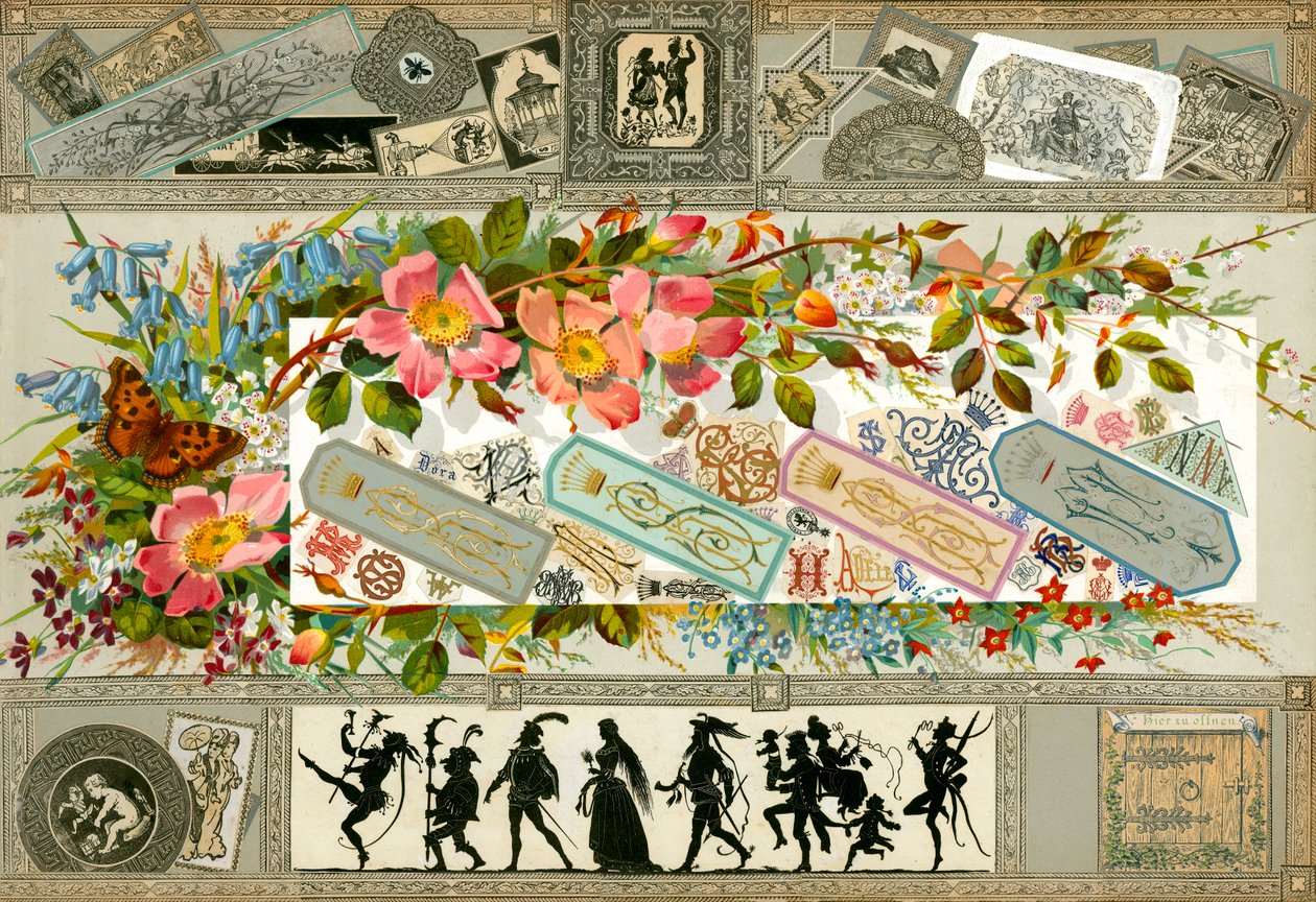 Pagina uit Sammelsurium Deel VIII (gedrukt materiaal) door European School