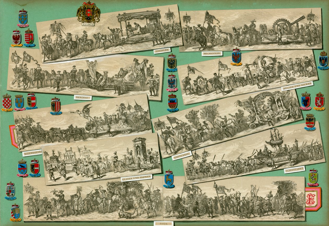 Pagina uit Sammelsurium Deel VIII (gedrukt materiaal) door European School