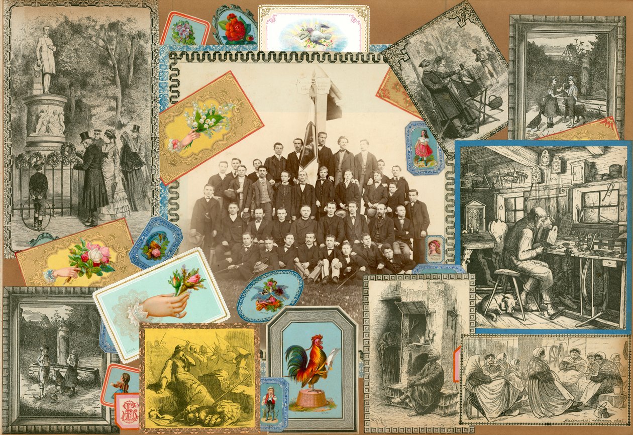 Pagina uit Sammelsurium Deel VIII (gedrukt materiaal) door European School