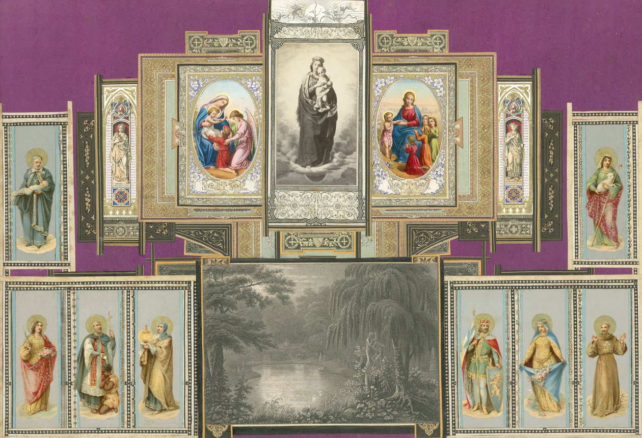 Pagina uit Sammelsurium Deel VI (gedrukt materiaal) door European School