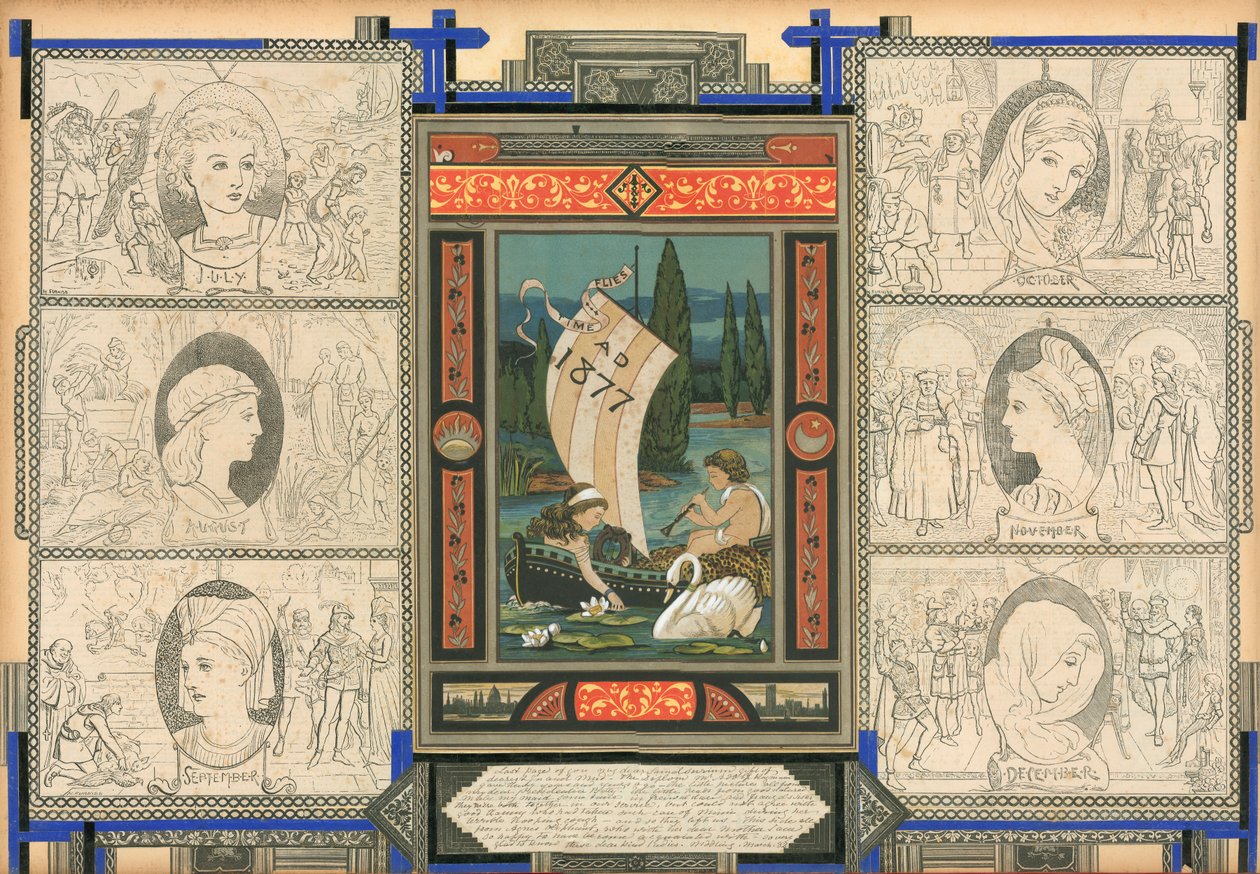 Pagina uit Sammelsurium Deel V (gedrukt materiaal) door European School