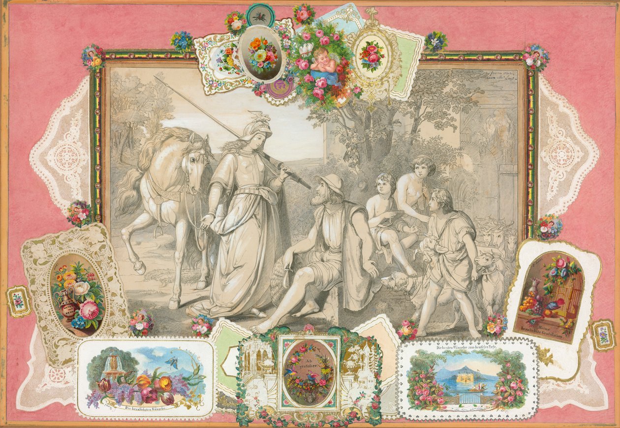 Pagina uit Sammelsurium Deel V (gedrukt materiaal) door European School