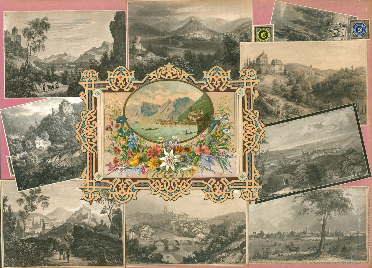 Pagina uit Sammelsurium Deel XI (gedrukt materiaal) door European School