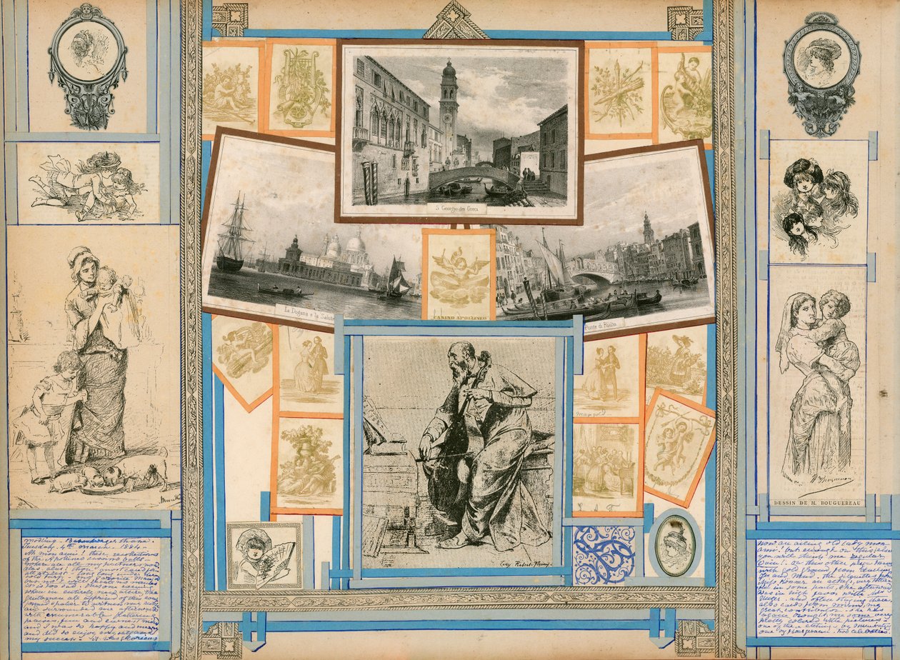 Pagina uit Sammelsurium Deel XI (gedrukt materiaal) door European School