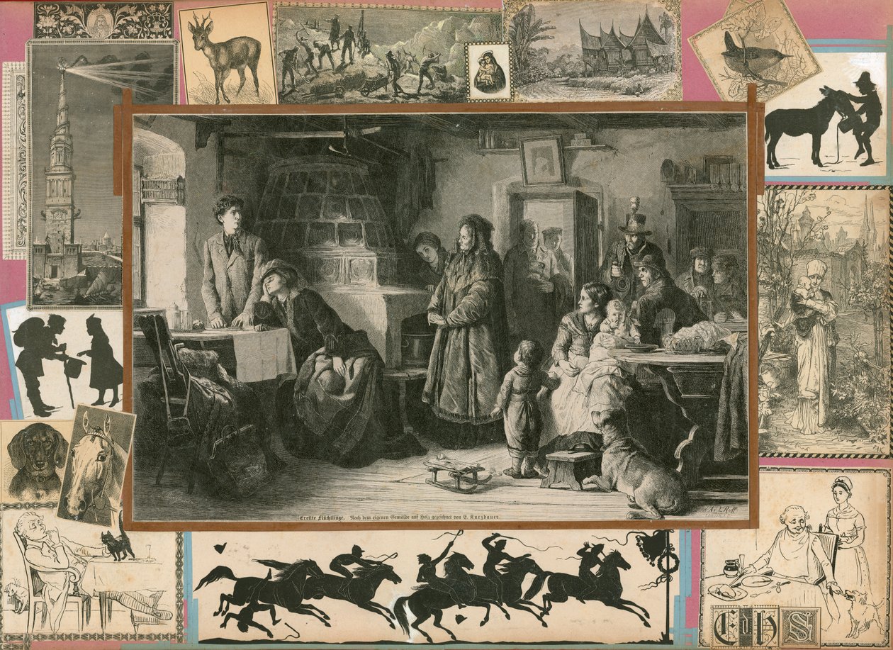 Pagina uit Sammelsurium Deel XI (gedrukt materiaal) door European School