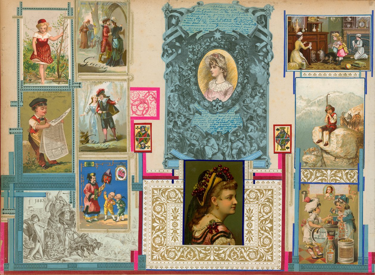 Pagina uit Sammelsurium Deel XI (gedrukt materiaal) door European School