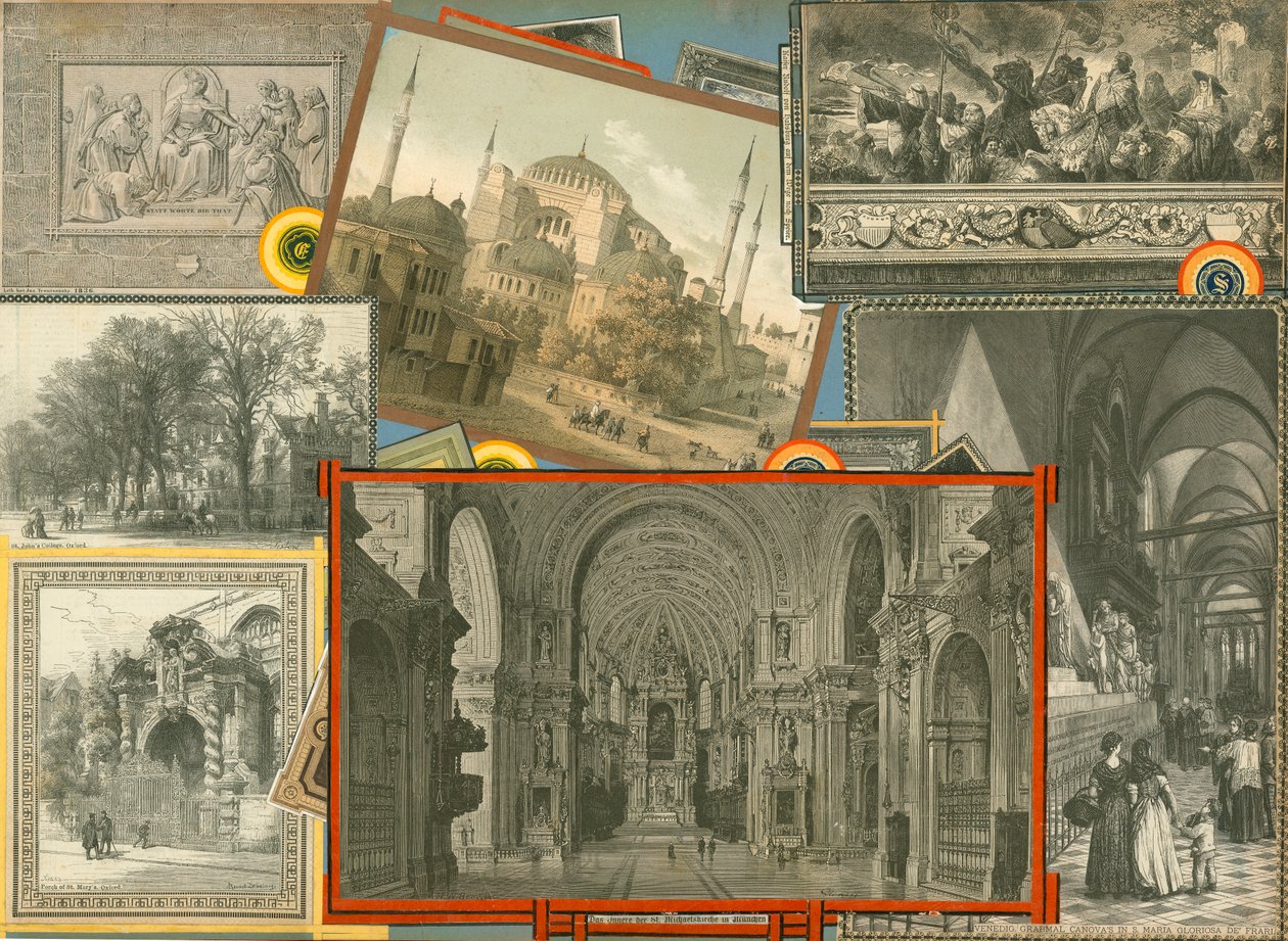 Pagina uit Sammelsurium Deel XI (gedrukt materiaal) door European School