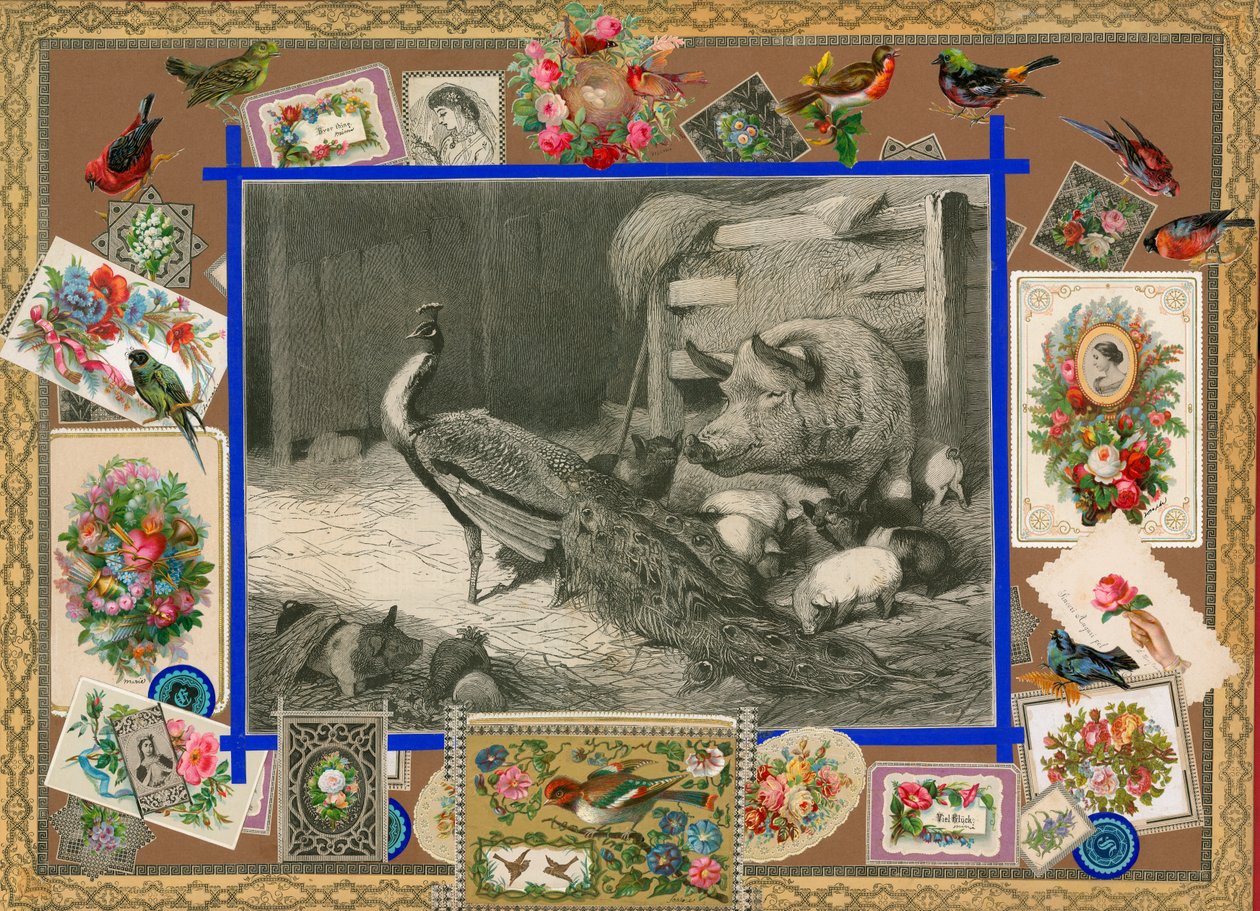 Pagina uit Sammelsurium Deel XI (gedrukt materiaal) door European School