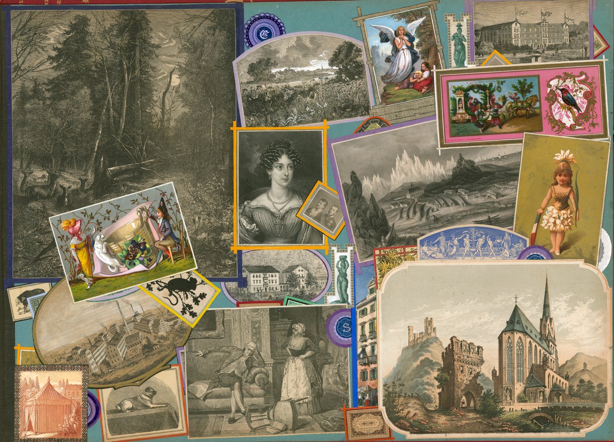 Pagina uit Sammelsurium Deel XI (gedrukt materiaal) door European School