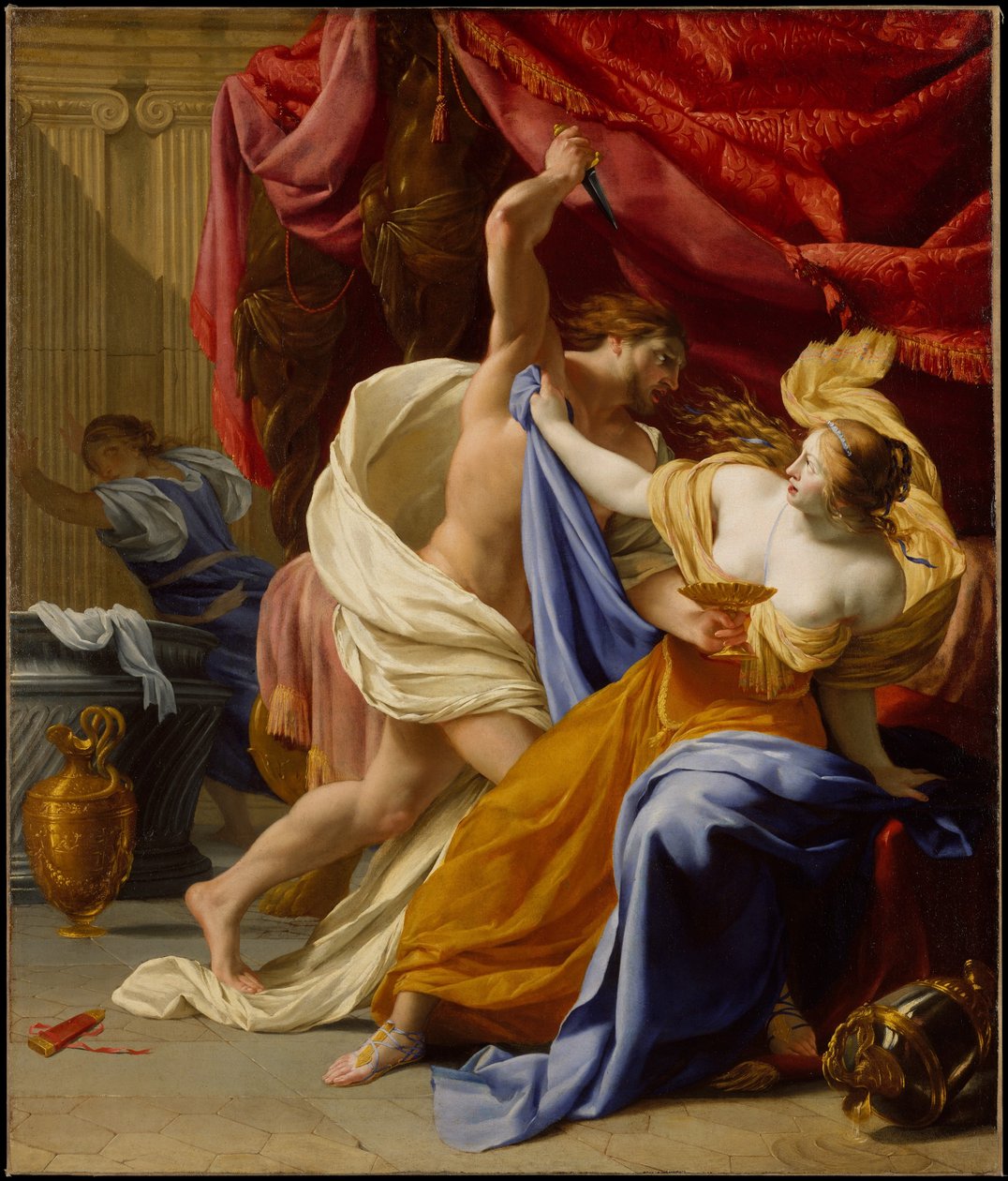 De verkrachting van Tamar door Eustache Le Sueur
