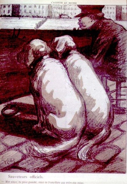 De Officiële Redders, "Mijn oude man, je mag schreeuwen, maar we werken niet tijdens etenstijd", p.1183 uit 
