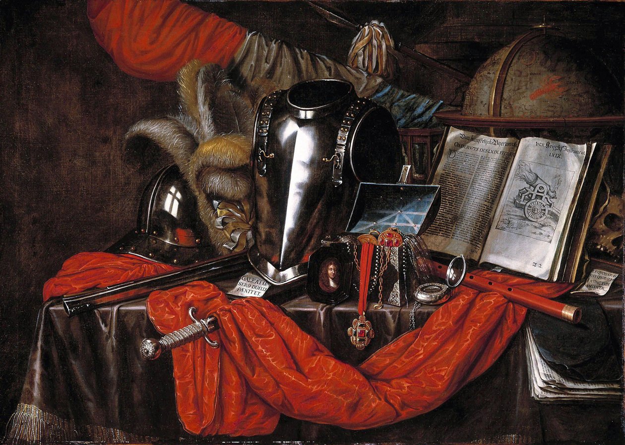 Een Vanitas door Evert Collier