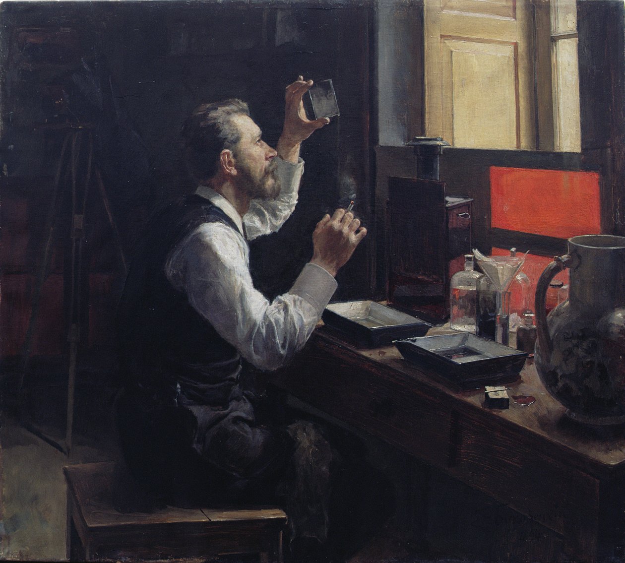 Amateurfotograaf door Evgeniy Iosipovich Bukovetsky