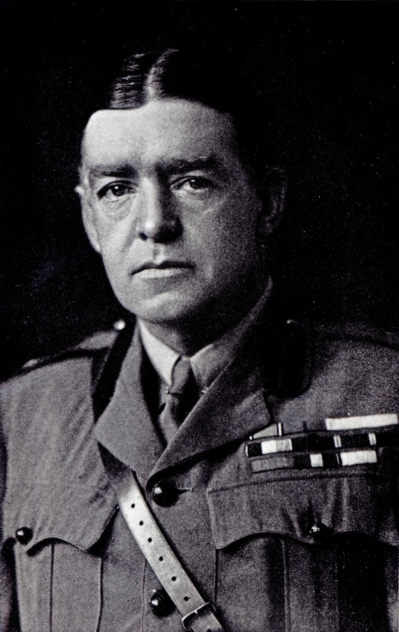 Majoor Sir Ernest Shackleton, 1918 door F.A Swaine