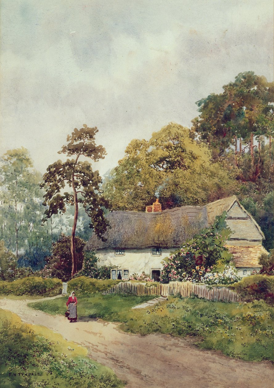 Een landelijk huisje door F.H. Tyndale