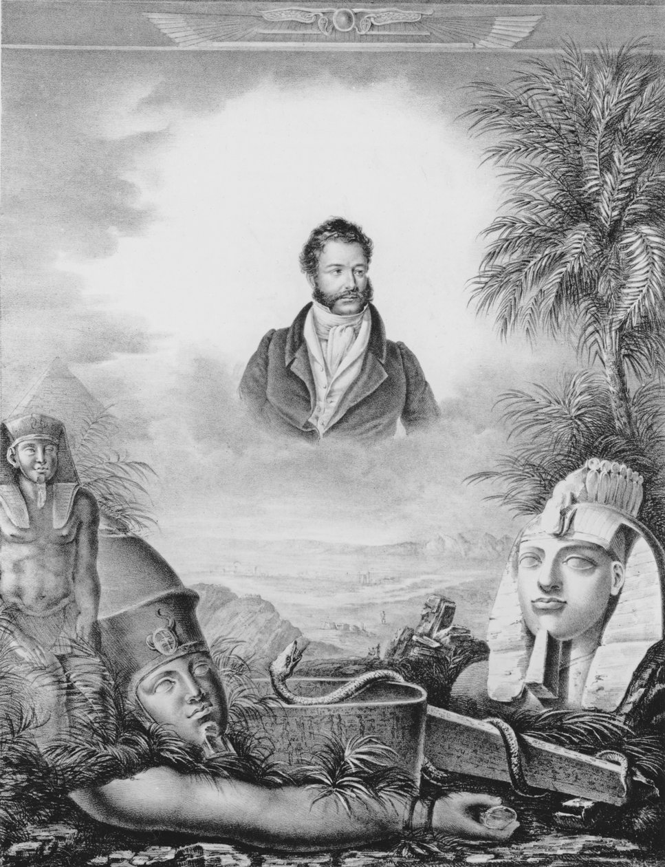 Portret van Giovanni Battista Belzoni (1778-1823) door Fabroni