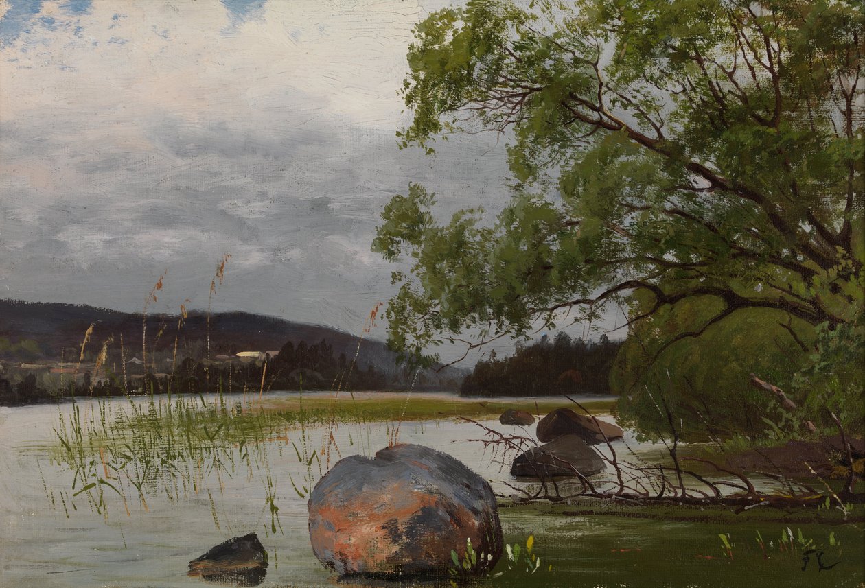 Kustlandschap door Fanny Churberg