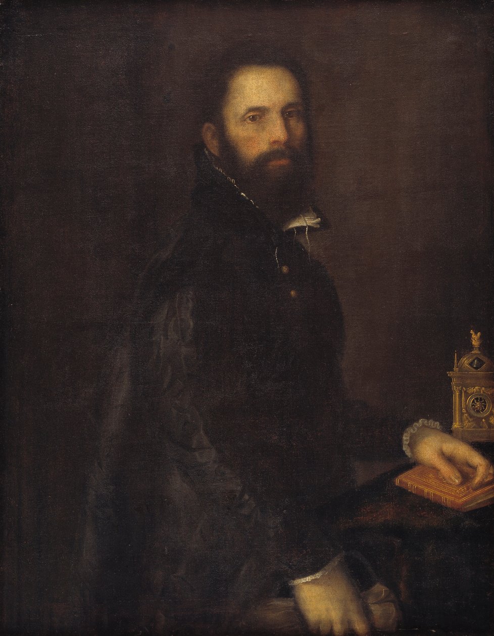 Deens: Portræt af Antonio Galli Portret van Antonio Galli door Federico Barocci
