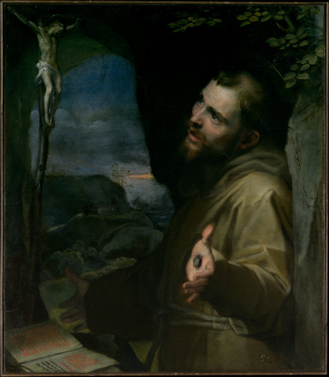 Sint-Franciscus door Federico Barocci